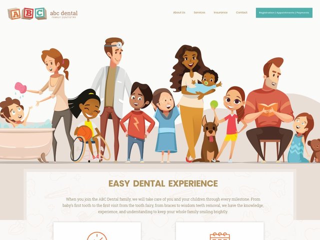 ABD Dental web design
