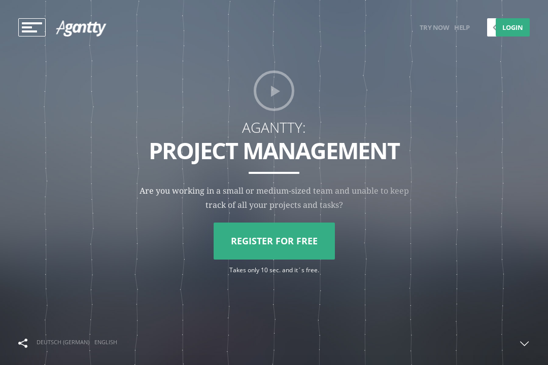 Agantty web design