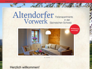 Altendorfer Vorwerk web design
