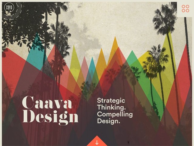 Caava Design web design
