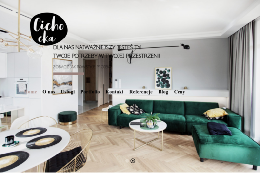 CICHOCKA web design