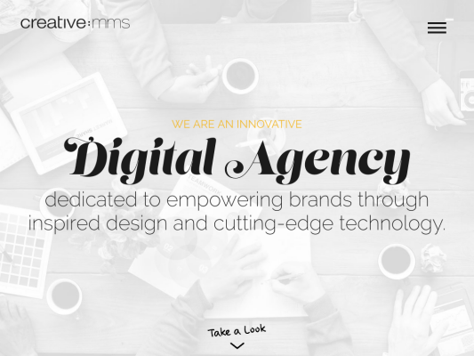 CreativeMMS web design