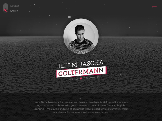 Goltermann.Design web design