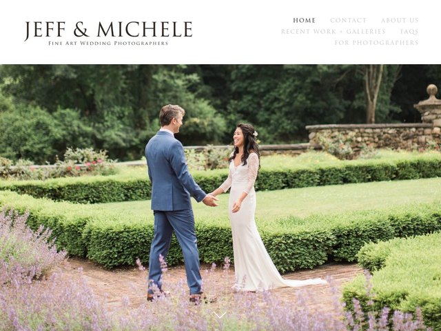 Jeff & Michele web design