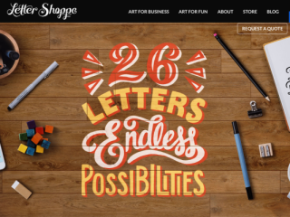 Letter Shoppe web design
