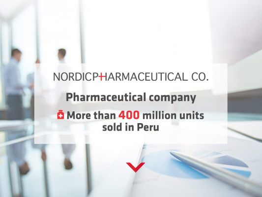 Nordic Pharmaceutical web design