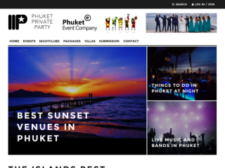 Phuket Private Party web design