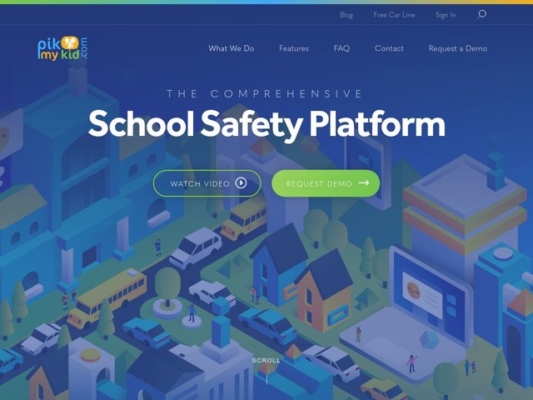 PikMyKid web design